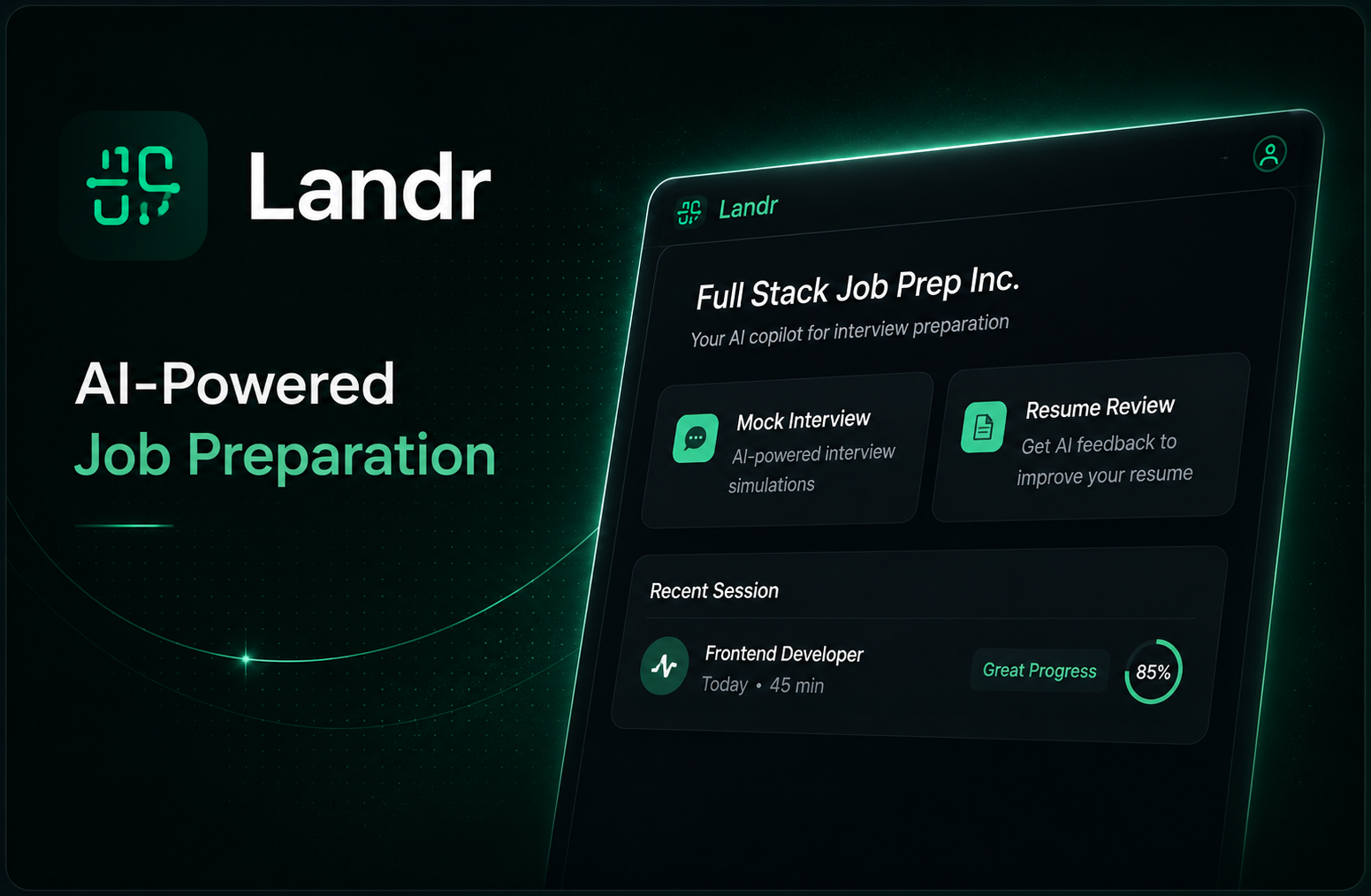 Landr preview