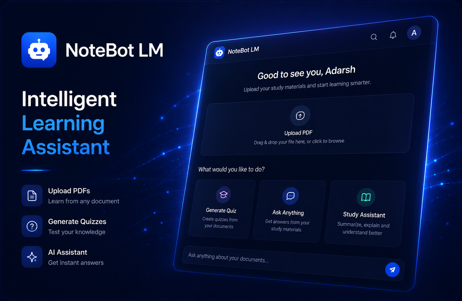 NoteBot LM preview