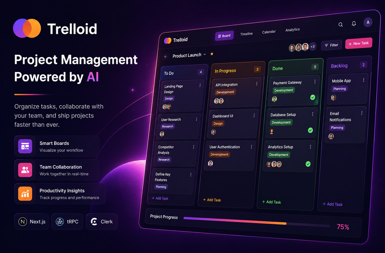 Trelloid preview
